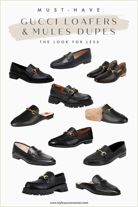 gucci backless loafers dupe|10+ Must.